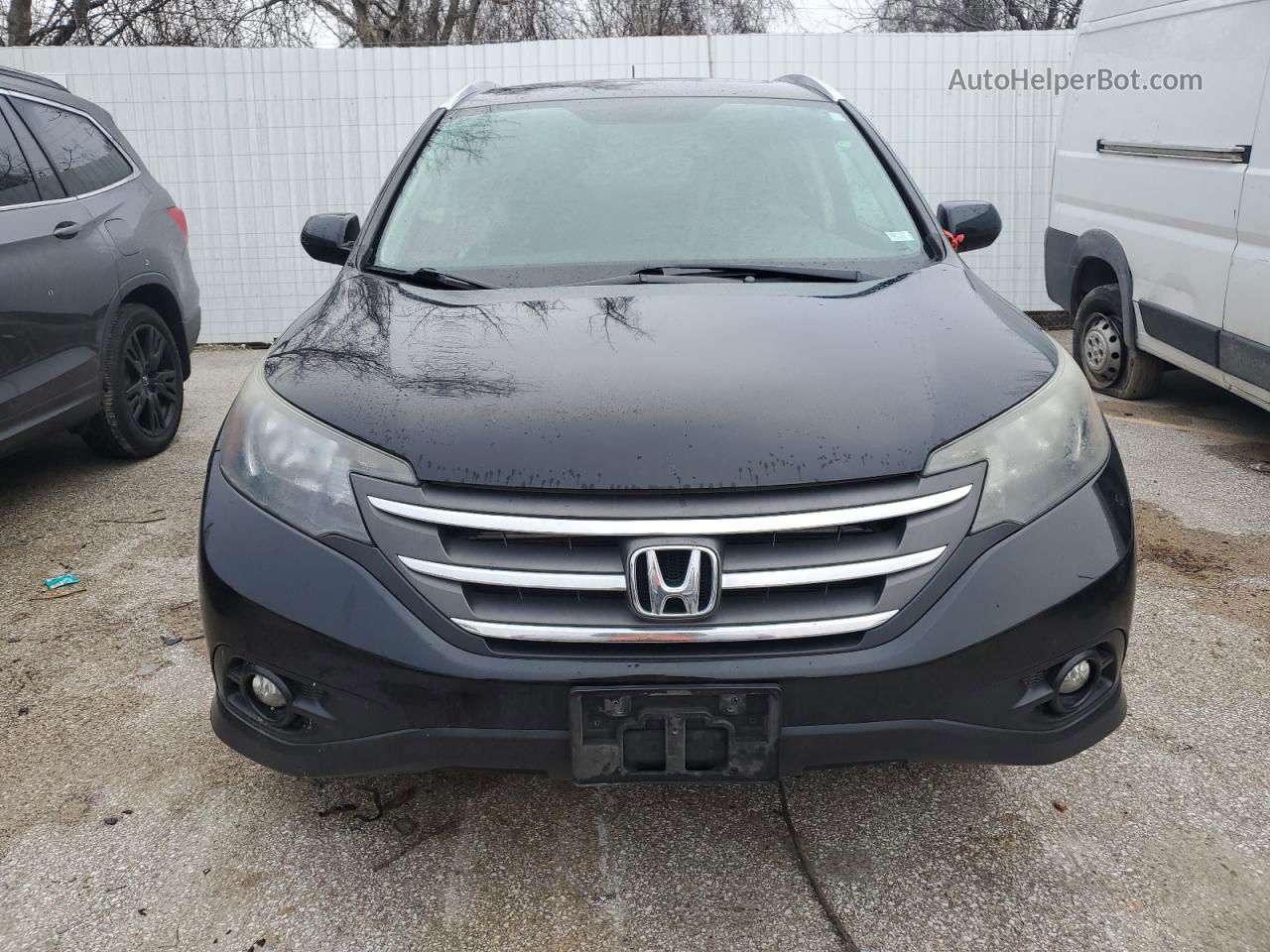 2012 Honda Cr-v Exl Black vin: 2HKRM3H72CH511795