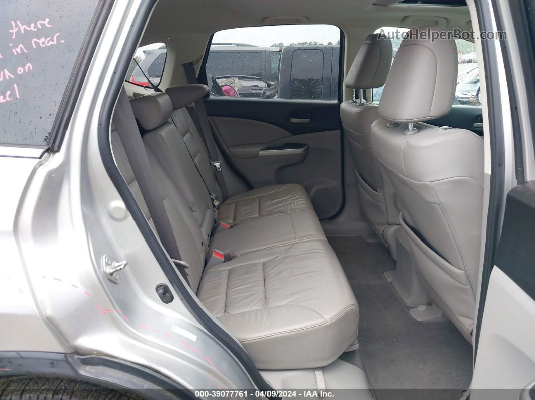 2012 Honda Cr-v Ex-l Серебряный vin: 2HKRM3H72CH513398