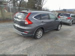 2016 Honda Cr-v Ex-l Gray vin: 2HKRM3H72GH524746