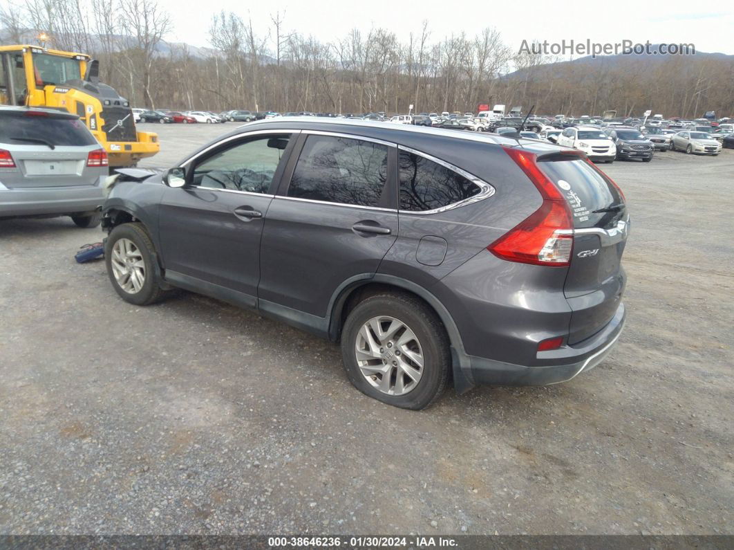 2016 Honda Cr-v Ex-l Gray vin: 2HKRM3H72GH524746