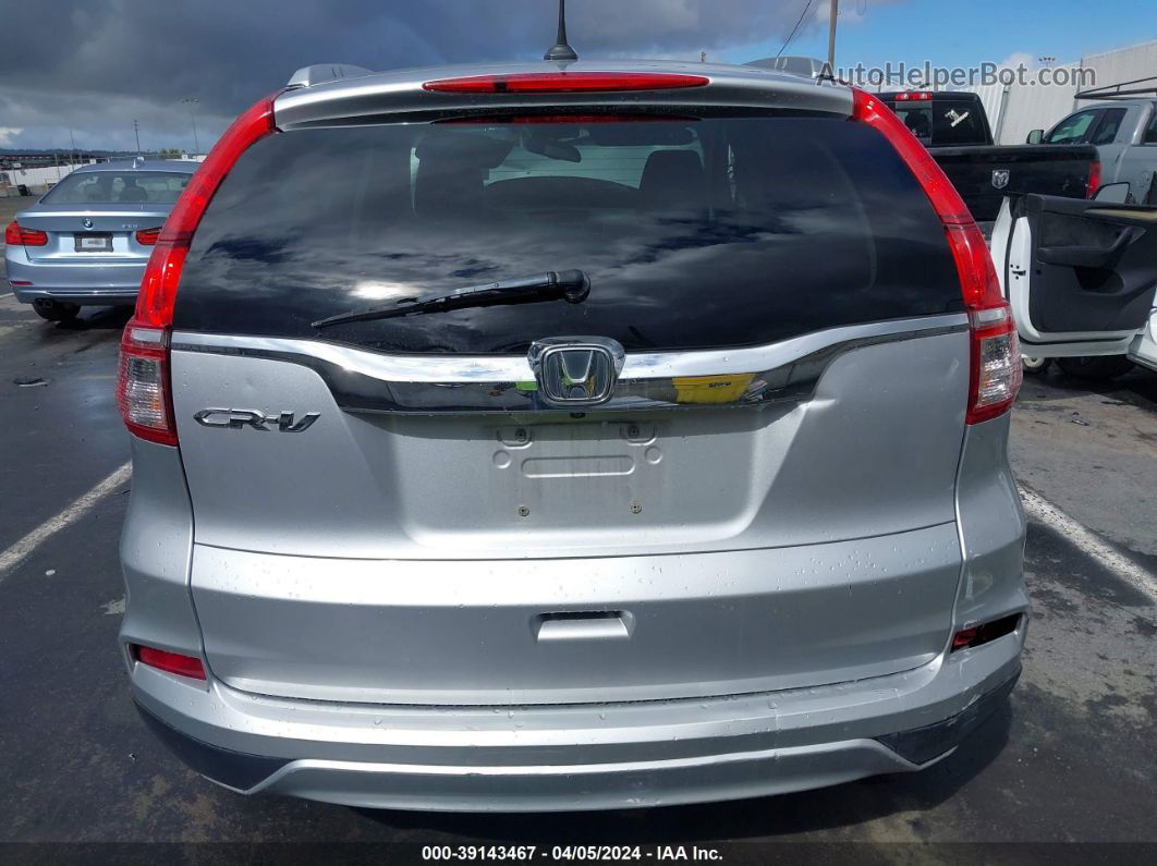 2016 Honda Cr-v Ex-l Silver vin: 2HKRM3H72GH544172