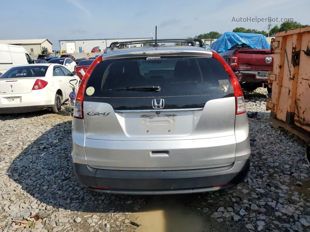 2013 Honda Cr-v Exl Tan vin: 2HKRM3H73DH512486