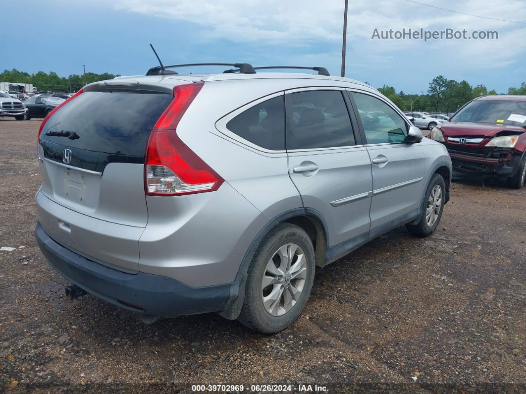 2013 Honda Cr-v Ex-l Silver vin: 2HKRM3H73DH522998