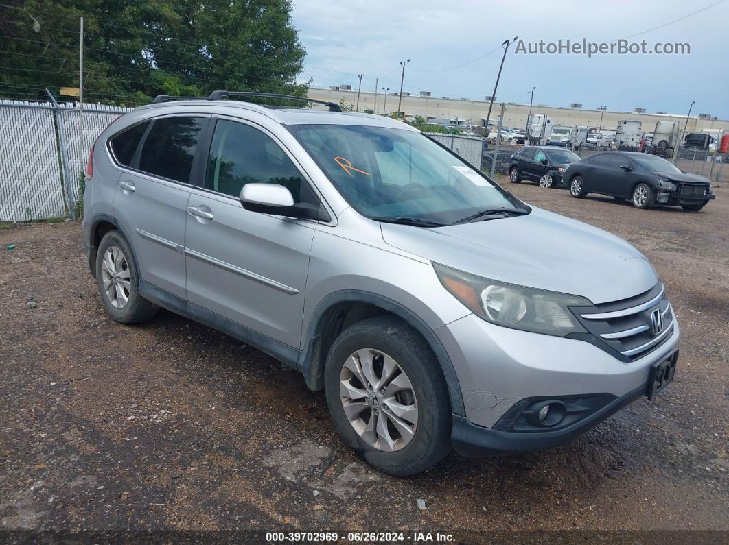 2013 Honda Cr-v Ex-l Silver vin: 2HKRM3H73DH522998