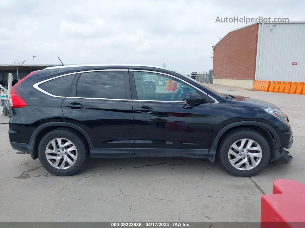 2015 Honda Cr-v Ex-l Black vin: 2HKRM3H73FH512197