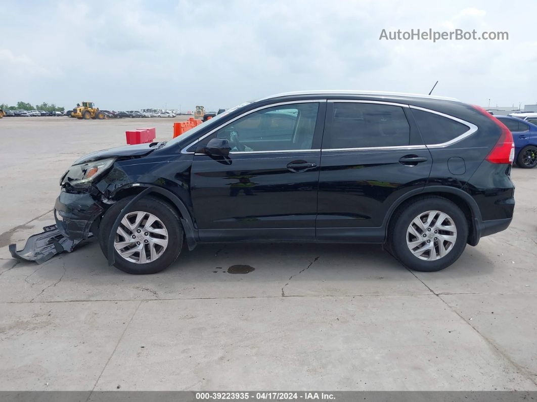 2015 Honda Cr-v Ex-l Black vin: 2HKRM3H73FH512197