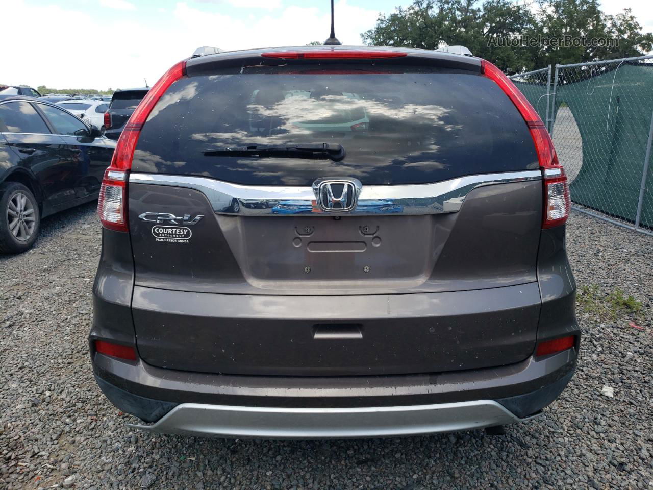 2015 Honda Cr-v Exl Brown vin: 2HKRM3H73FH516461