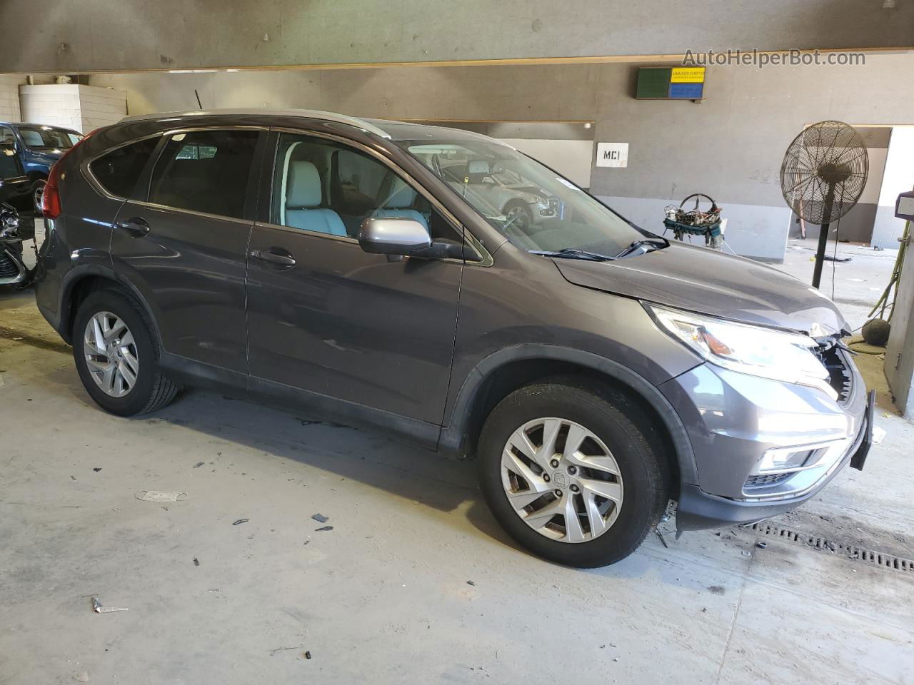 2016 Honda Cr-v Exl Gray vin: 2HKRM3H73GH535786