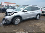 2013 Honda Cr-v Ex-l Silver vin: 2HKRM3H74DH504087