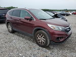 2015 Honda Cr-v Exl Burgundy vin: 2HKRM3H74FH526240