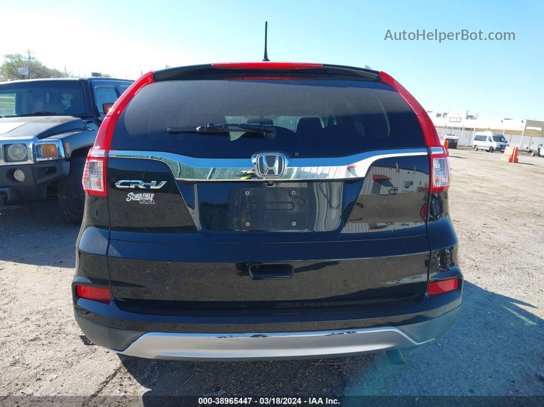 2015 Honda Cr-v Ex-l Black vin: 2HKRM3H74FH553891