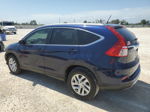 2016 Honda Cr-v Exl Blue vin: 2HKRM3H74GH516955