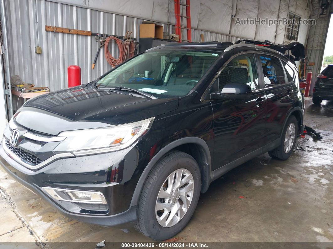 2016 Honda Cr-v Ex-l Черный vin: 2HKRM3H74GH517376