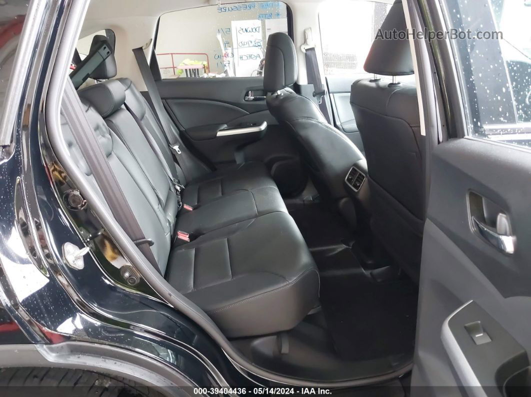 2016 Honda Cr-v Ex-l Black vin: 2HKRM3H74GH517376