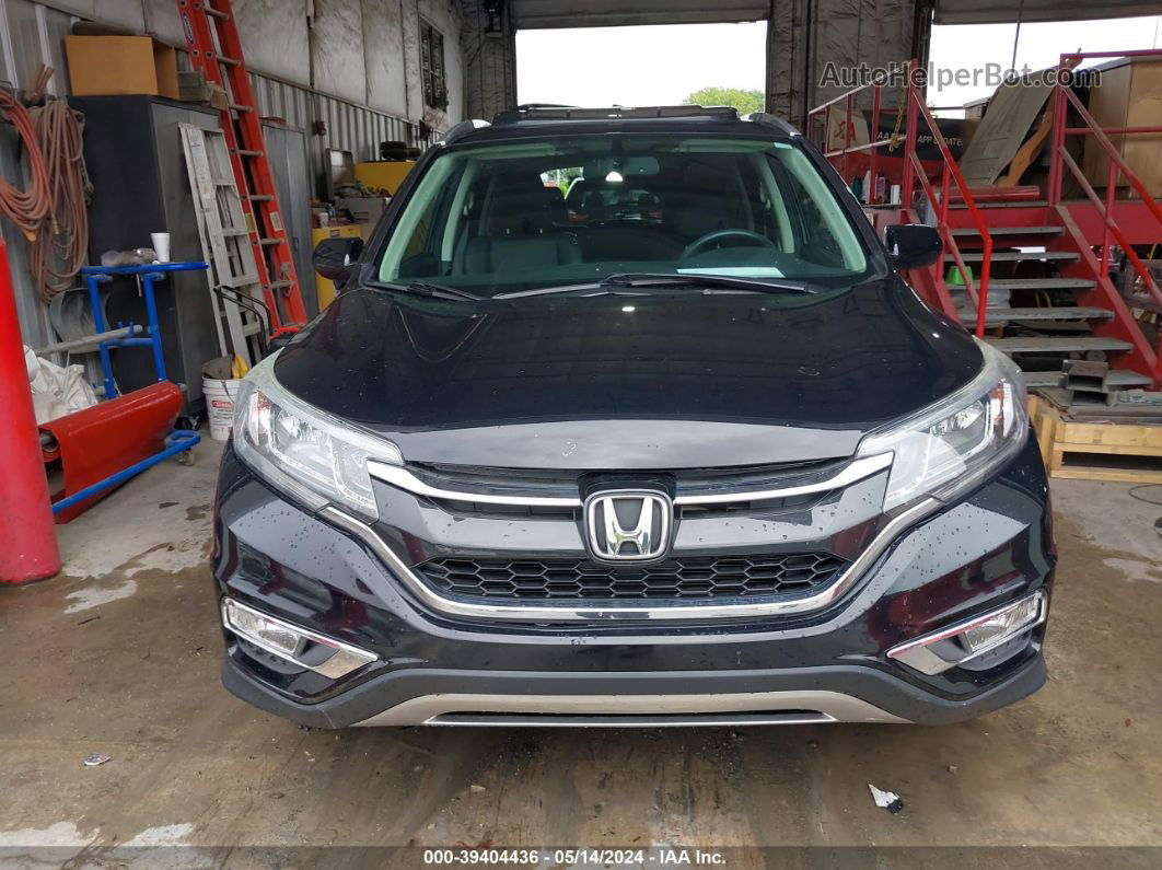 2016 Honda Cr-v Ex-l Черный vin: 2HKRM3H74GH517376