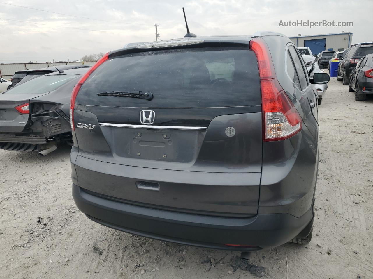 2012 Honda Cr-v Exl Серый vin: 2HKRM3H75CH513783