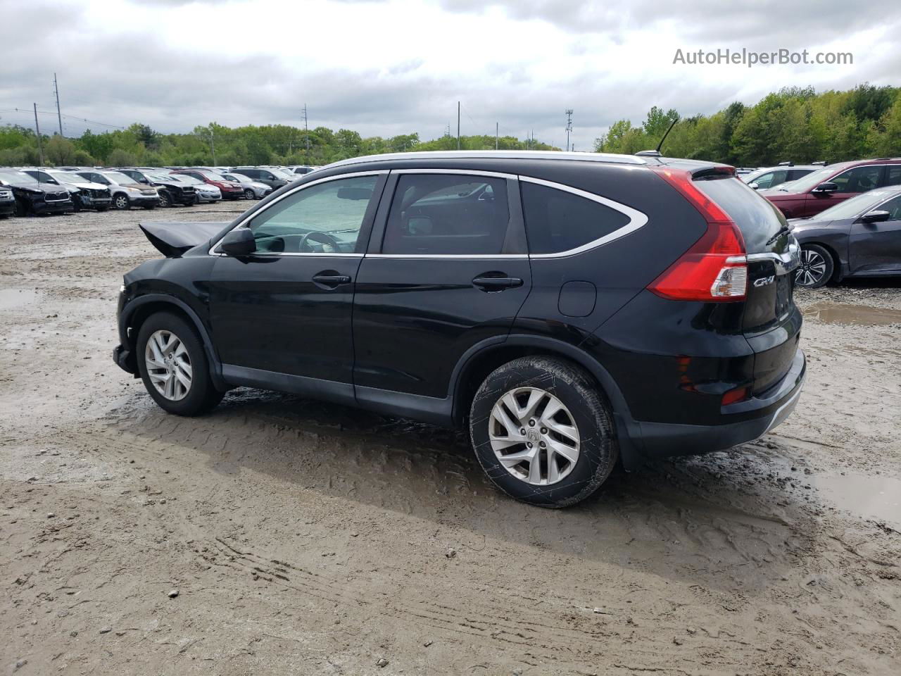 2016 Honda Cr-v Exl Black vin: 2HKRM3H75GH549253