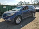 2016 Honda Cr-v Exl Blue vin: 2HKRM3H75GH552900