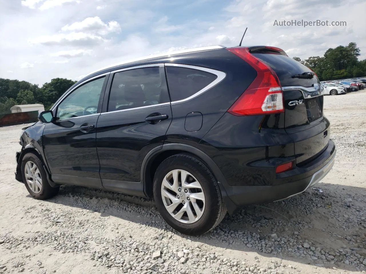 2015 Honda Cr-v Exl Черный vin: 2HKRM3H76FH555075