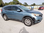 2015 Honda Cr-v Exl Teal vin: 2HKRM3H77FH543534