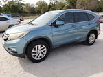 2015 Honda Cr-v Exl Teal vin: 2HKRM3H77FH543534