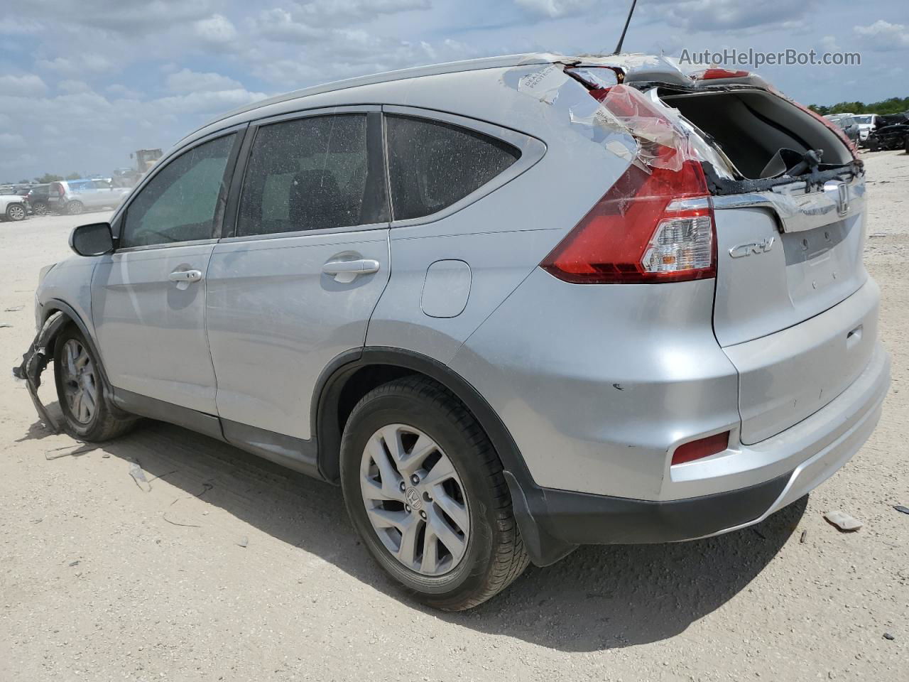 2015 Honda Cr-v Exl Серебряный vin: 2HKRM3H78FH511532