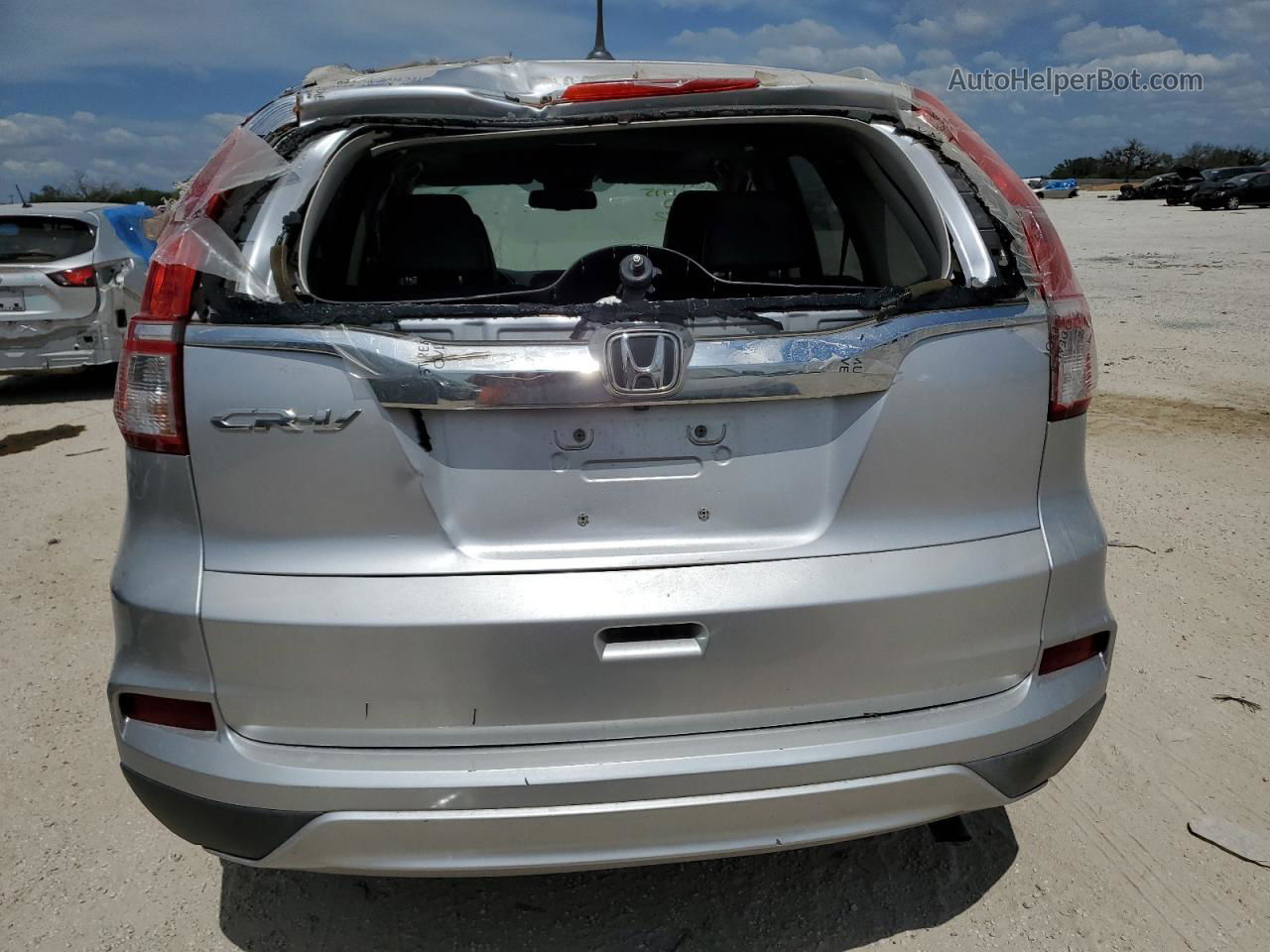 2015 Honda Cr-v Exl Silver vin: 2HKRM3H78FH511532