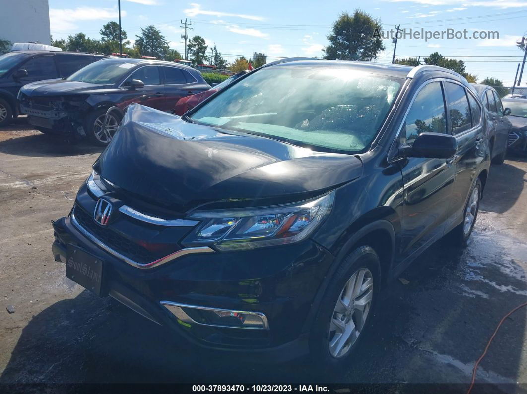 2016 Honda Cr-v Ex-l Black vin: 2HKRM3H78GH502394