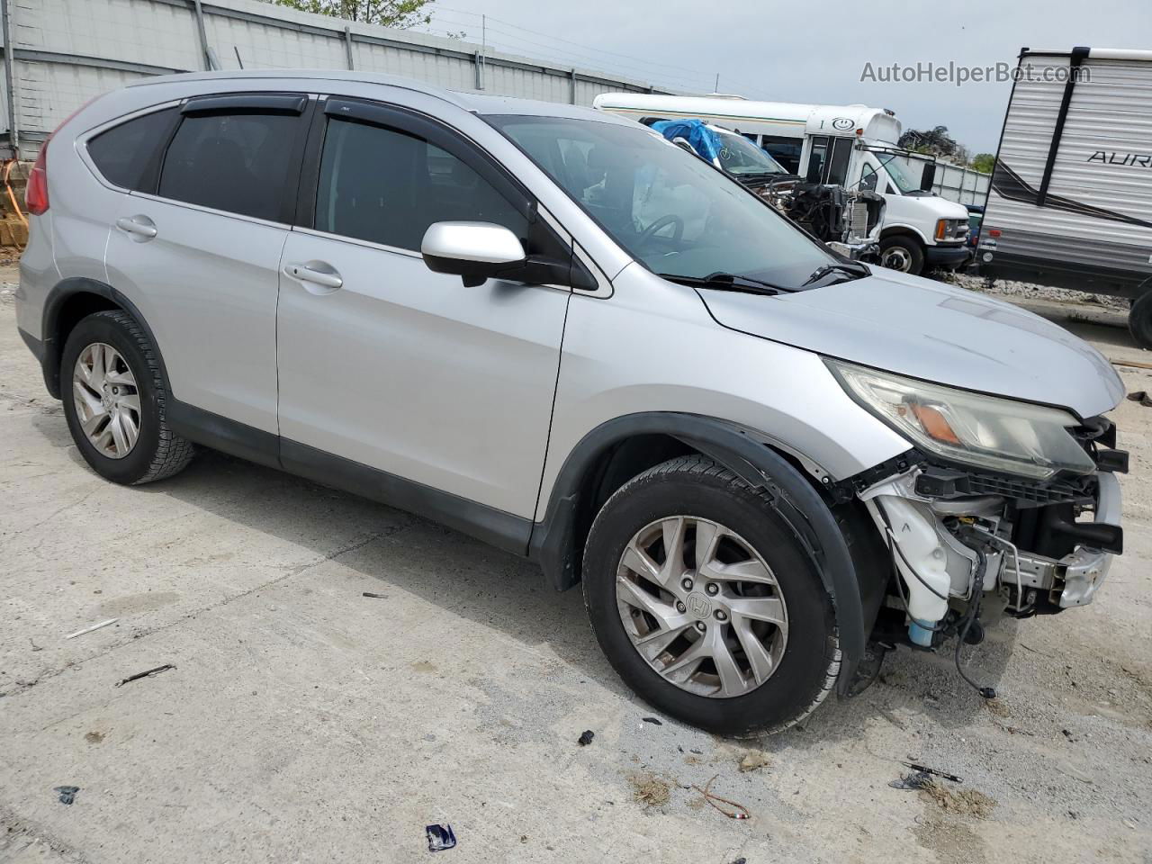 2016 Honda Cr-v Exl Silver vin: 2HKRM3H78GH505246