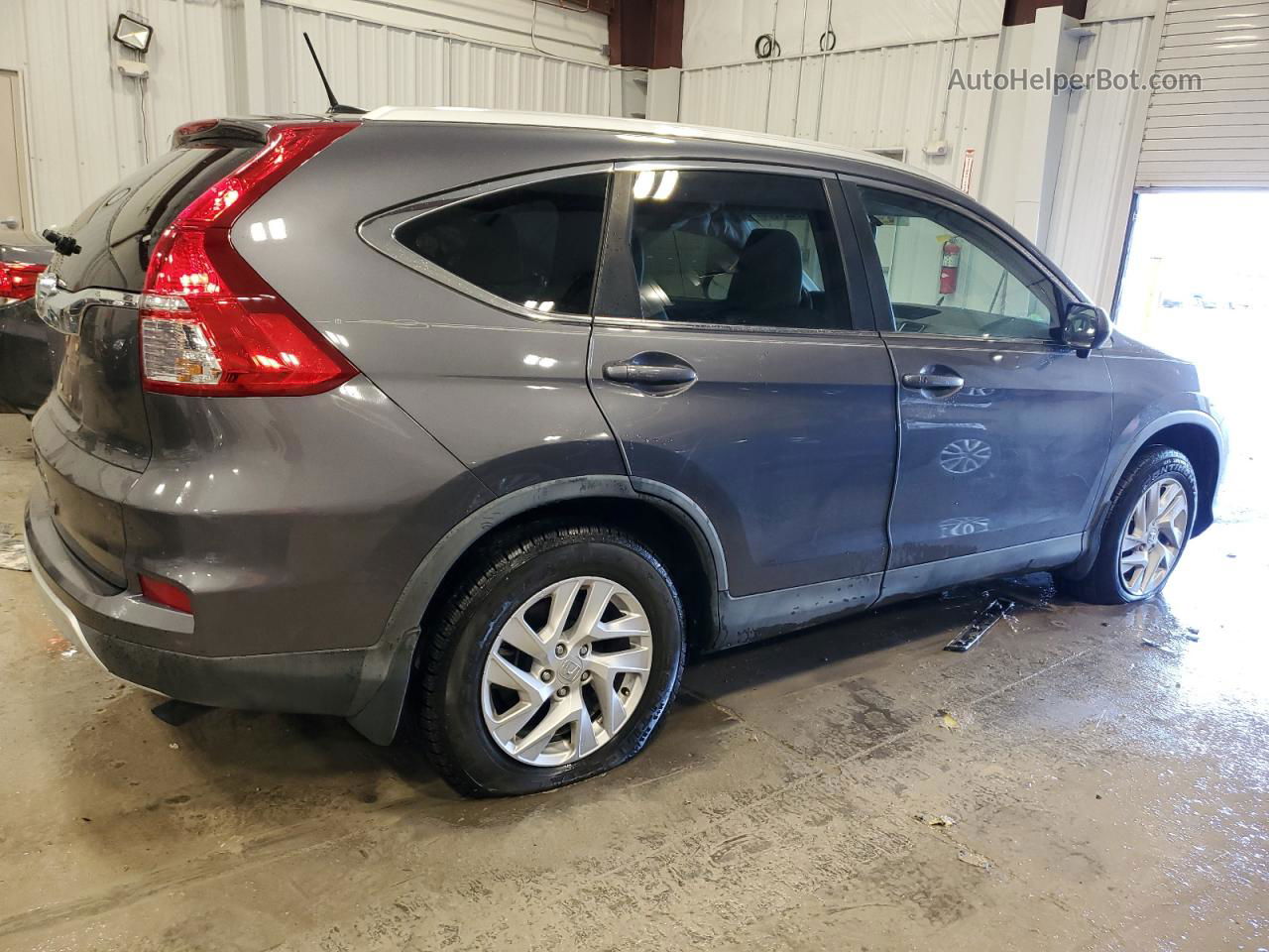 2016 Honda Cr-v Exl Gray vin: 2HKRM3H78GH519647