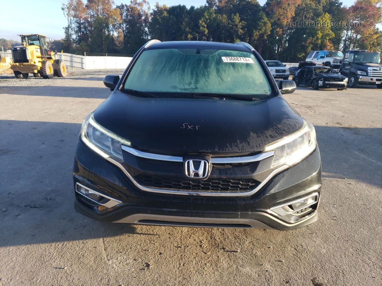 2016 Honda Cr-v Exl Black vin: 2HKRM3H78GH564894