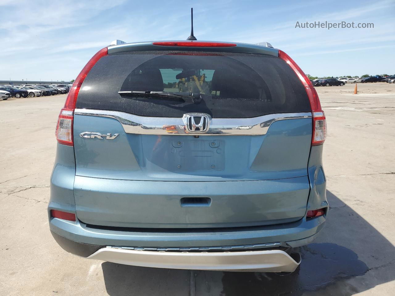 2016 Honda Cr-v Exl Teal vin: 2HKRM3H78GH568752