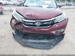 2015 Honda Cr-v Ex-l Burgundy vin: 2HKRM3H79FH535967