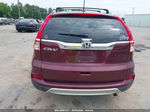 2015 Honda Cr-v Ex-l Бордовый vin: 2HKRM3H79FH535967