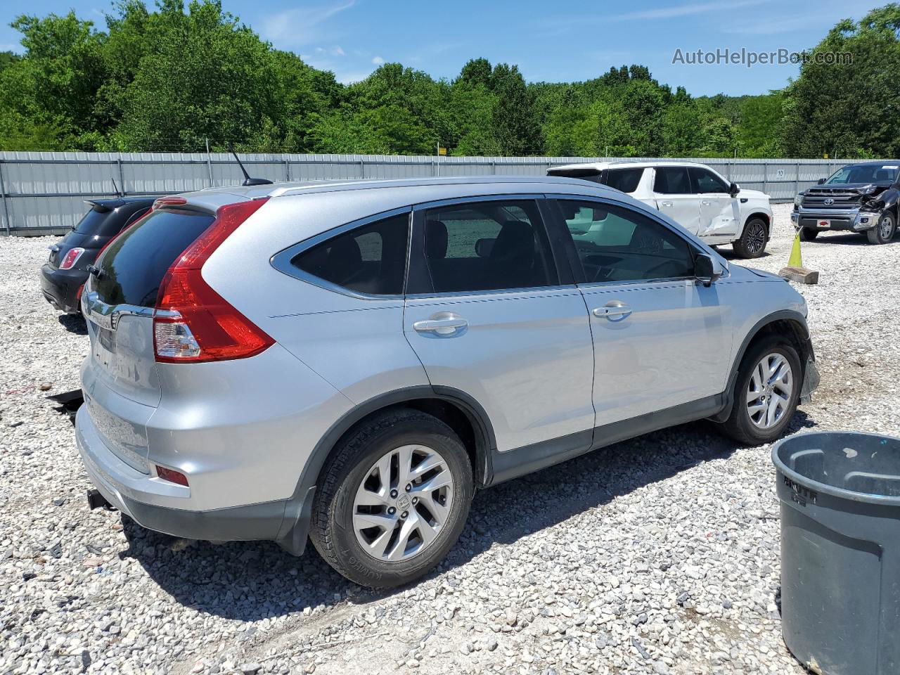 2016 Honda Cr-v Exl Silver vin: 2HKRM3H79GH535517