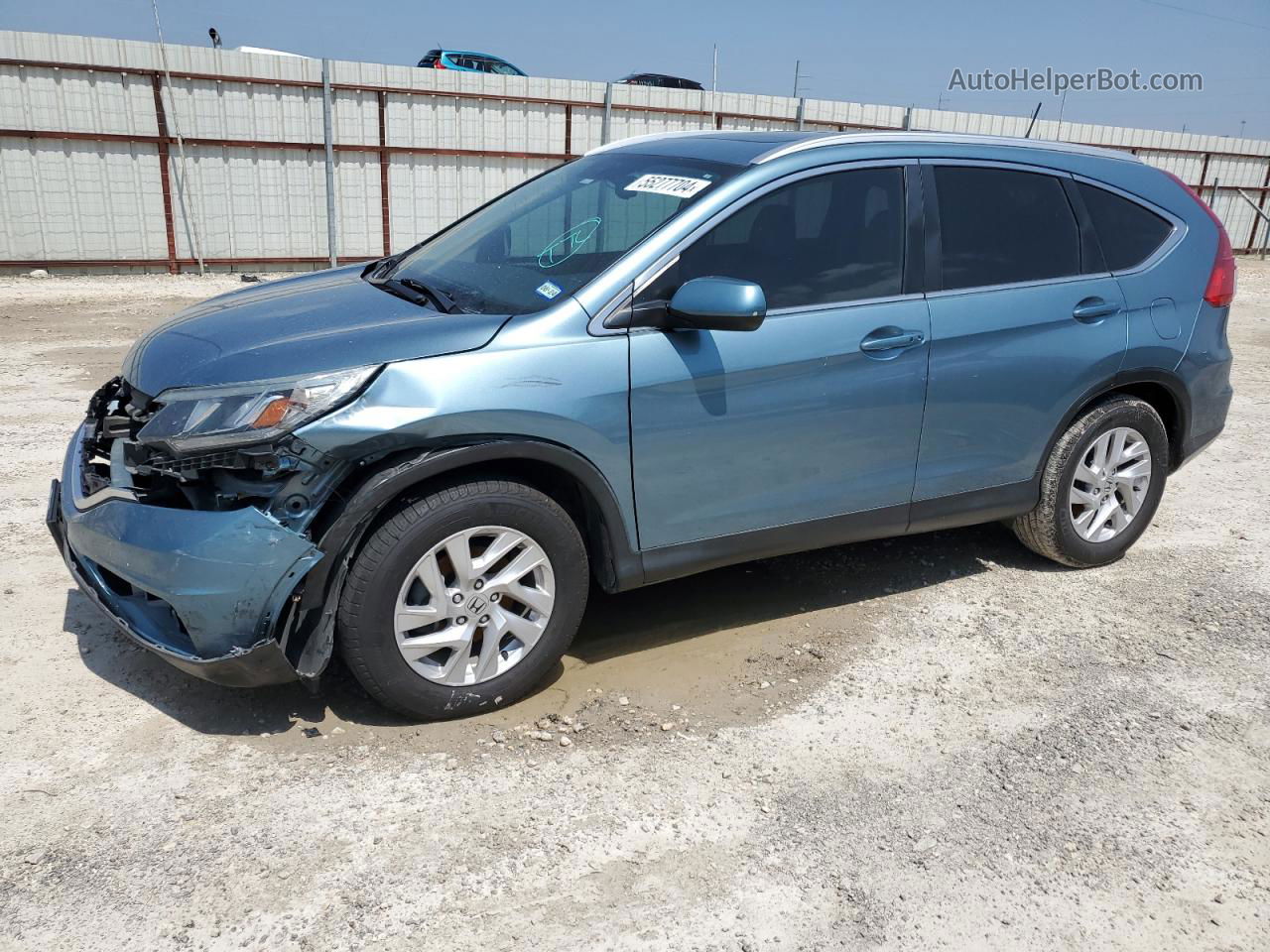 2016 Honda Cr-v Exl Синий vin: 2HKRM3H79GH536800