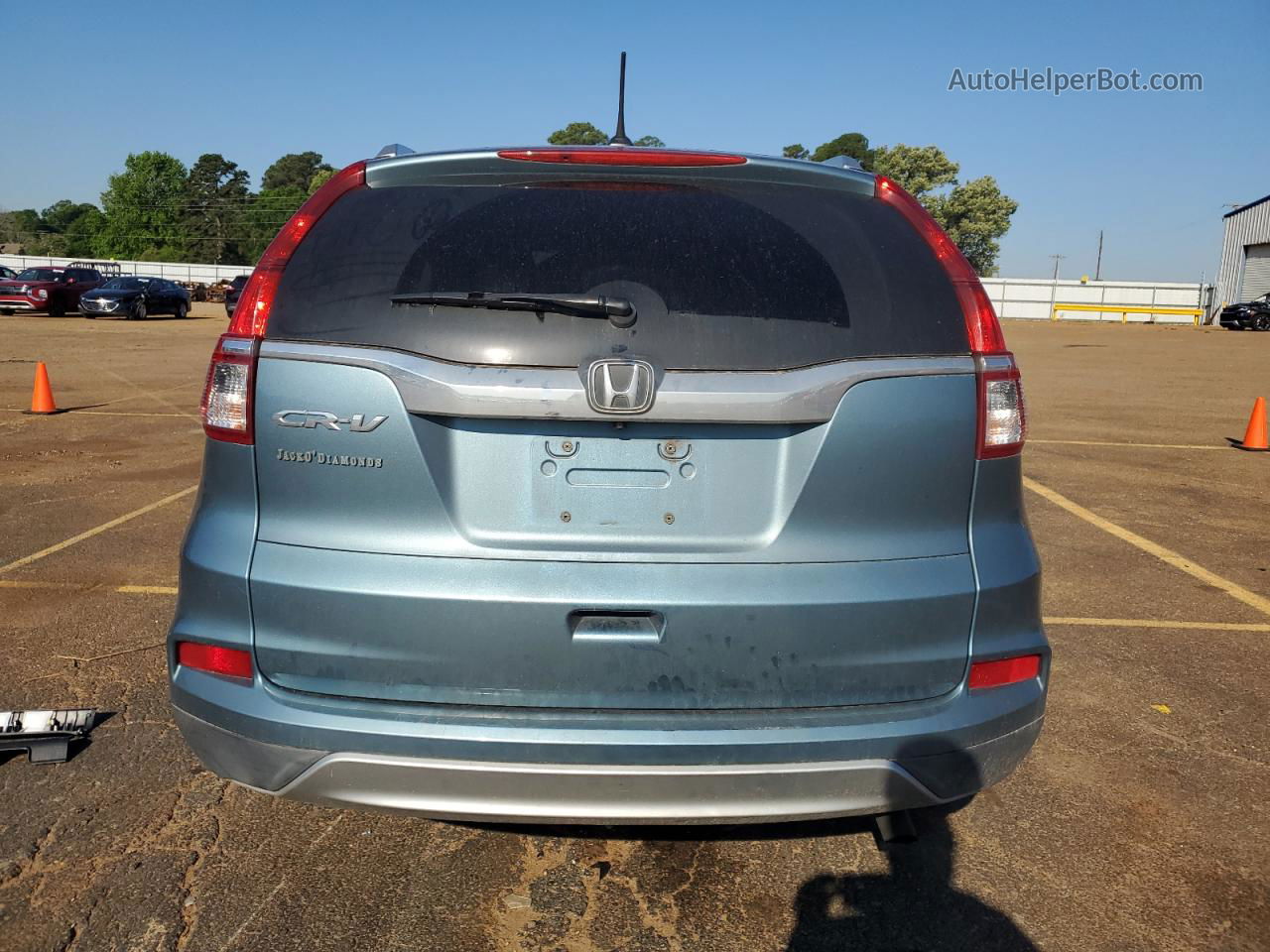 2016 Honda Cr-v Exl Blue vin: 2HKRM3H79GH557985