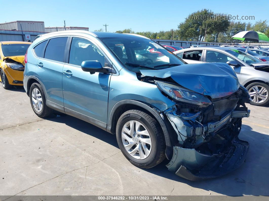 2016 Honda Cr-v Ex-l Blue vin: 2HKRM3H79GH560434