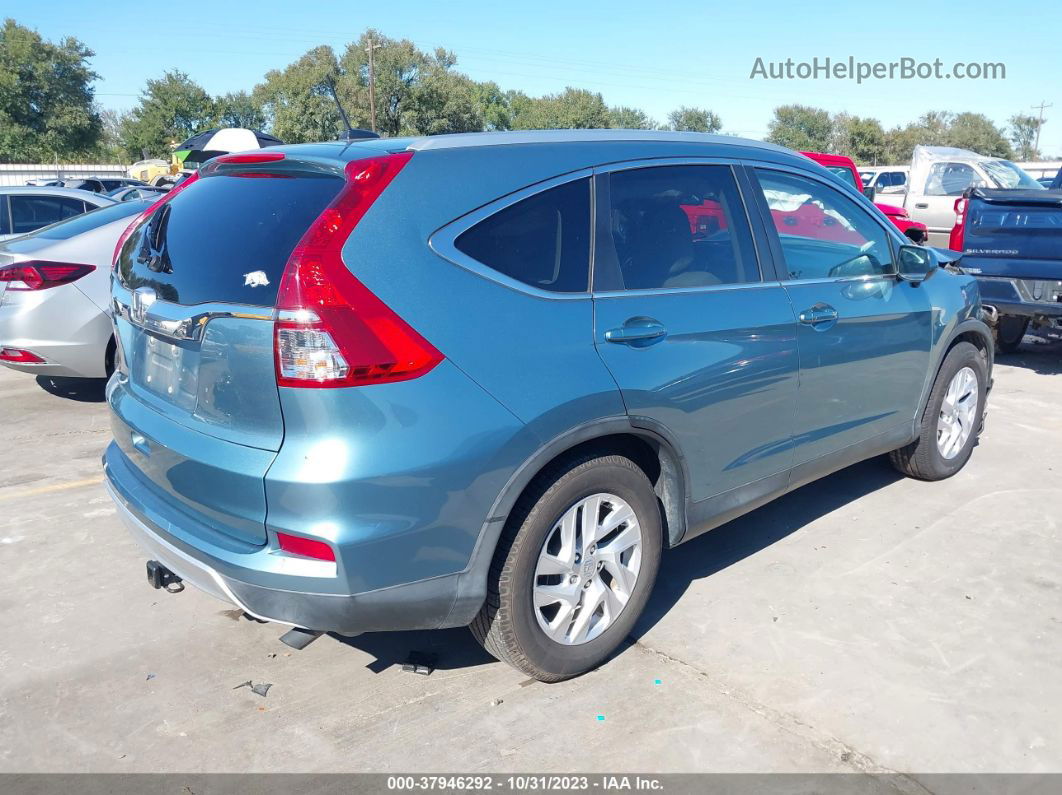 2016 Honda Cr-v Ex-l Blue vin: 2HKRM3H79GH560434