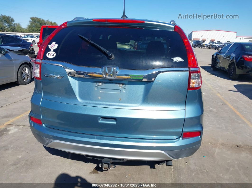 2016 Honda Cr-v Ex-l Blue vin: 2HKRM3H79GH560434