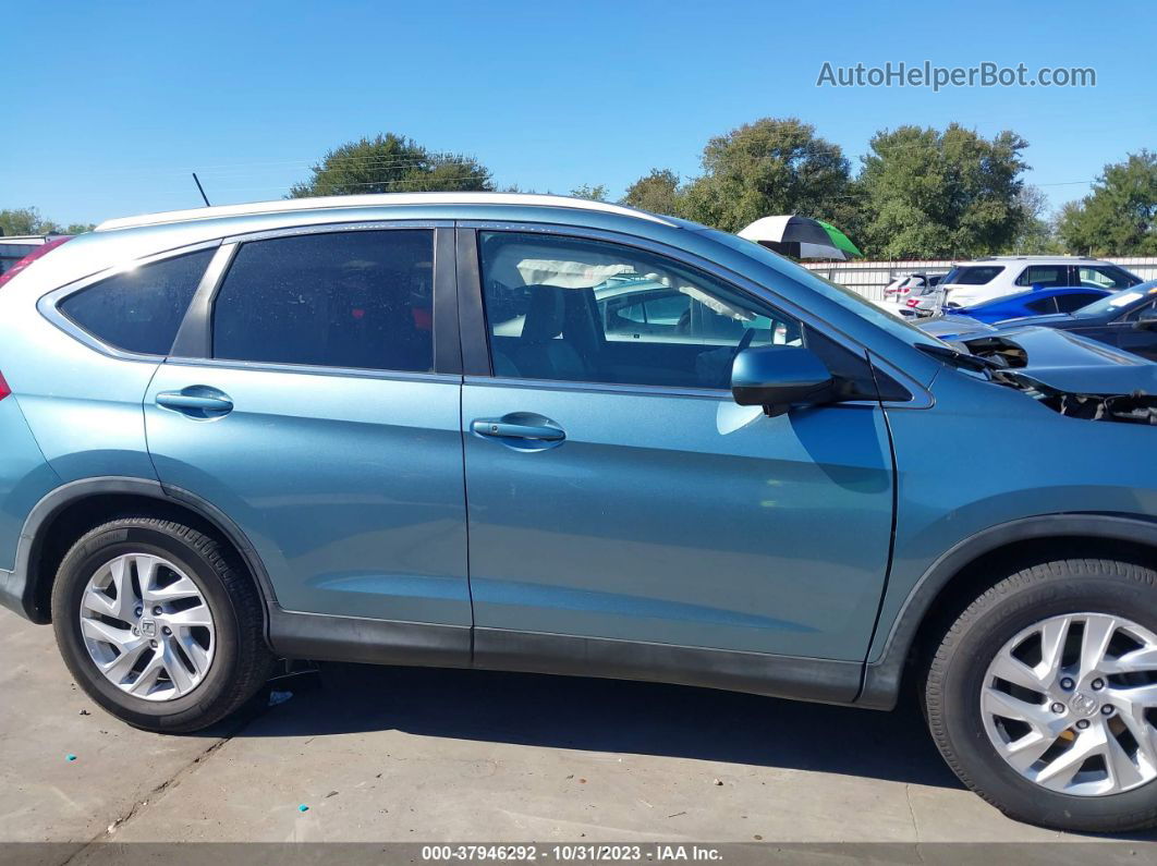 2016 Honda Cr-v Ex-l Blue vin: 2HKRM3H79GH560434