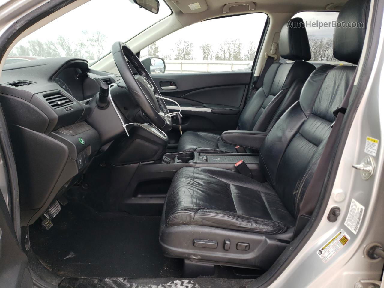 2013 Honda Cr-v Exl Серебряный vin: 2HKRM3H7XDH509438