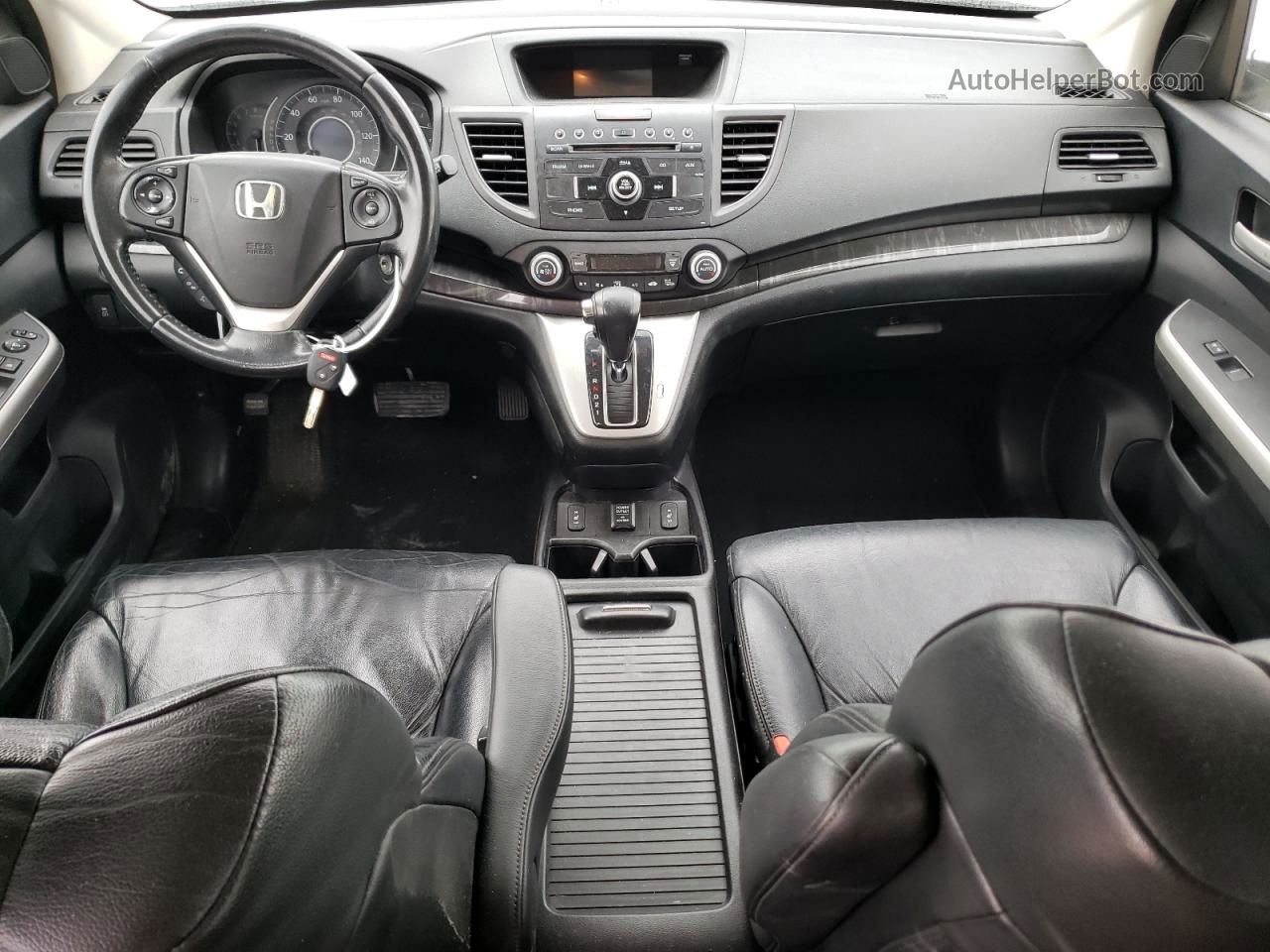 2013 Honda Cr-v Exl Серебряный vin: 2HKRM3H7XDH509438