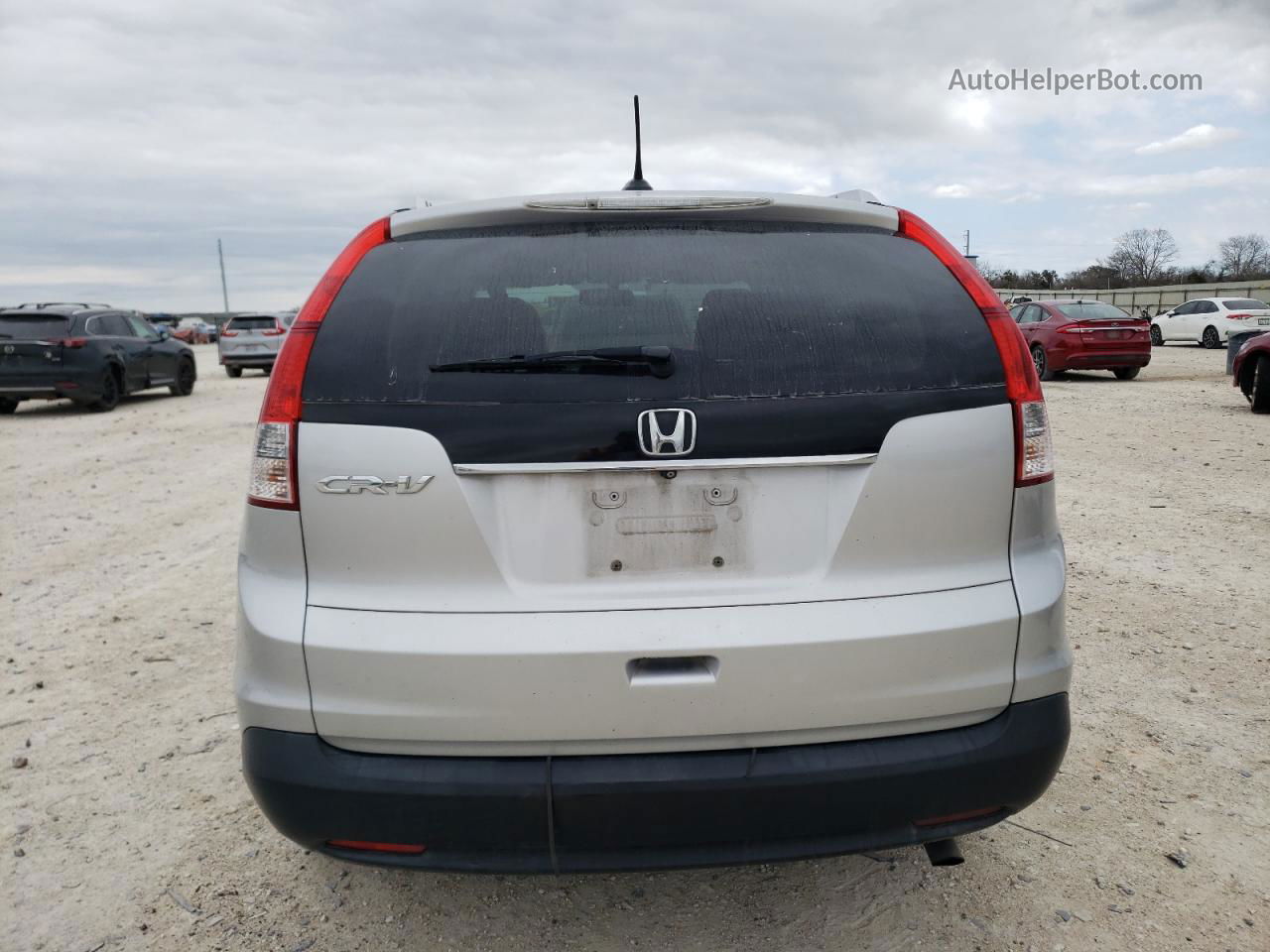 2013 Honda Cr-v Exl Silver vin: 2HKRM3H7XDH509438