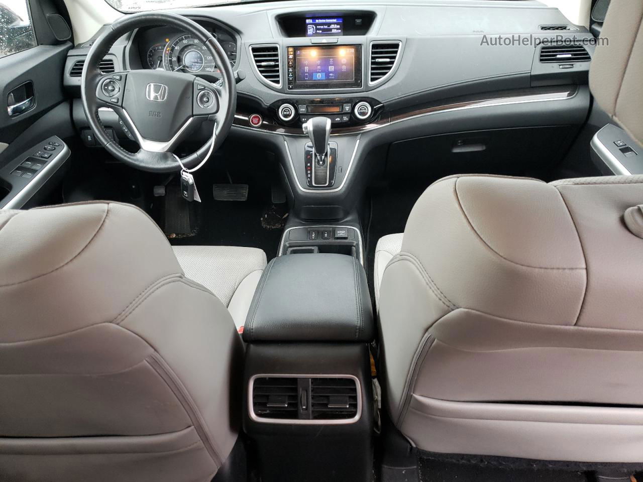 2015 Honda Cr-v Exl Бордовый vin: 2HKRM3H7XFH523164