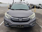 2016 Honda Cr-v Exl Gray vin: 2HKRM3H7XGH519665