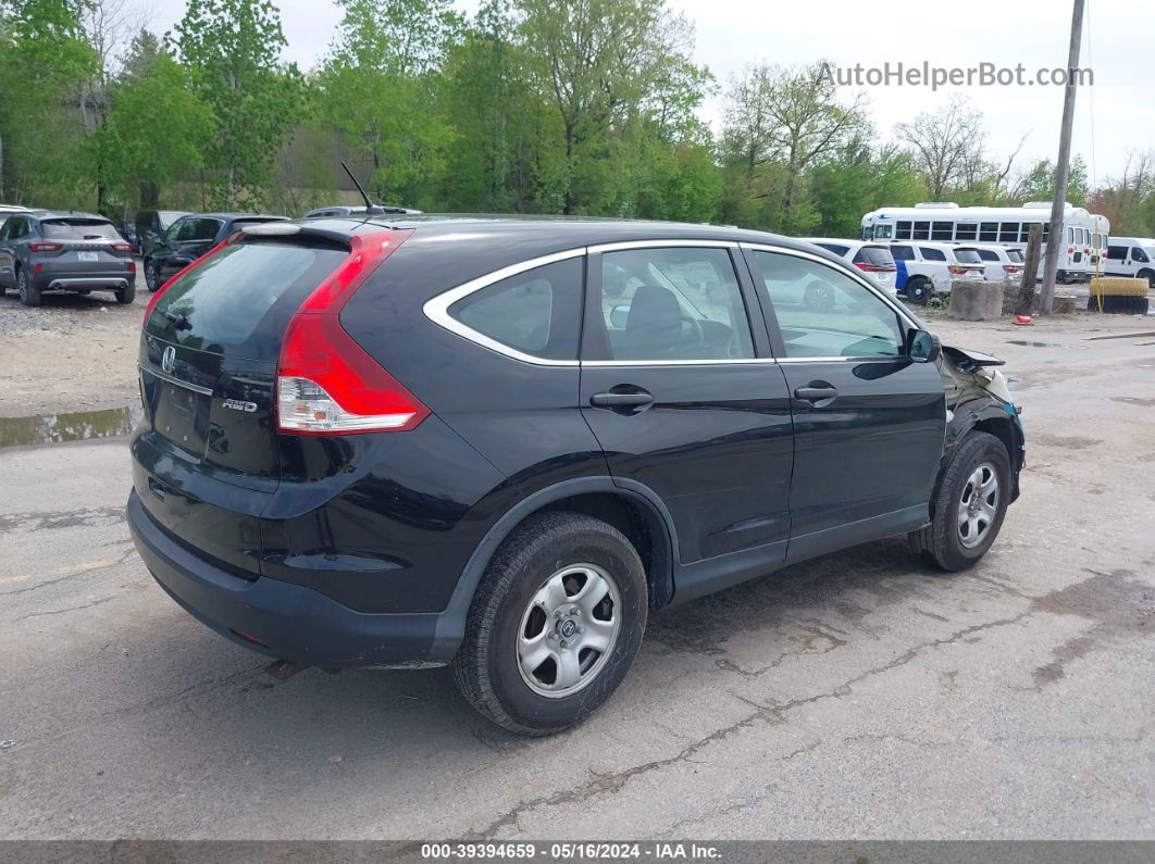 2013 Honda Cr-v Lx Black vin: 2HKRM4H30DH611530