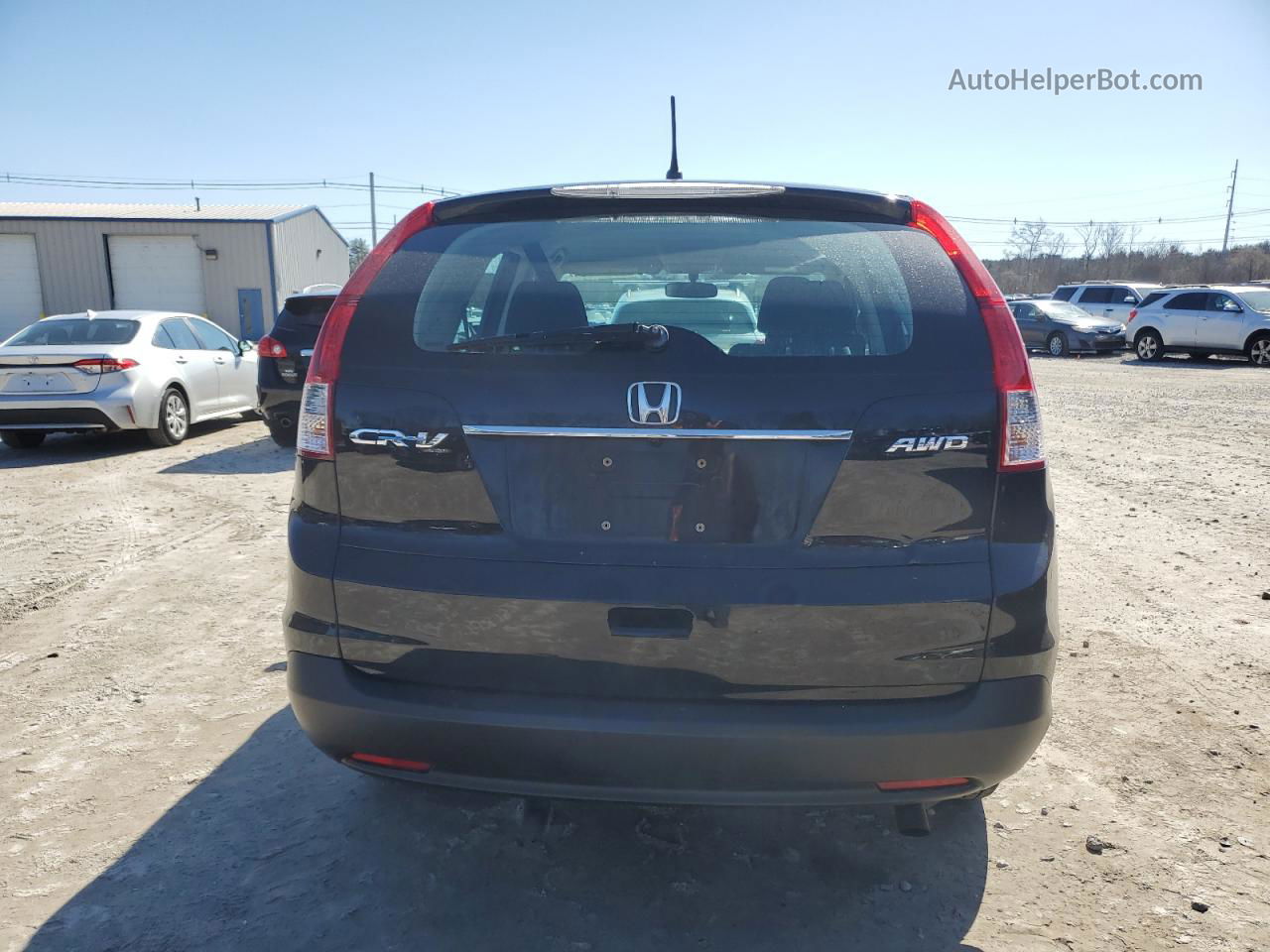 2013 Honda Cr-v Lx Black vin: 2HKRM4H30DH623094