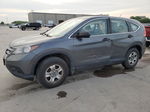 2013 Honda Cr-v Lx Gray vin: 2HKRM4H30DH656936