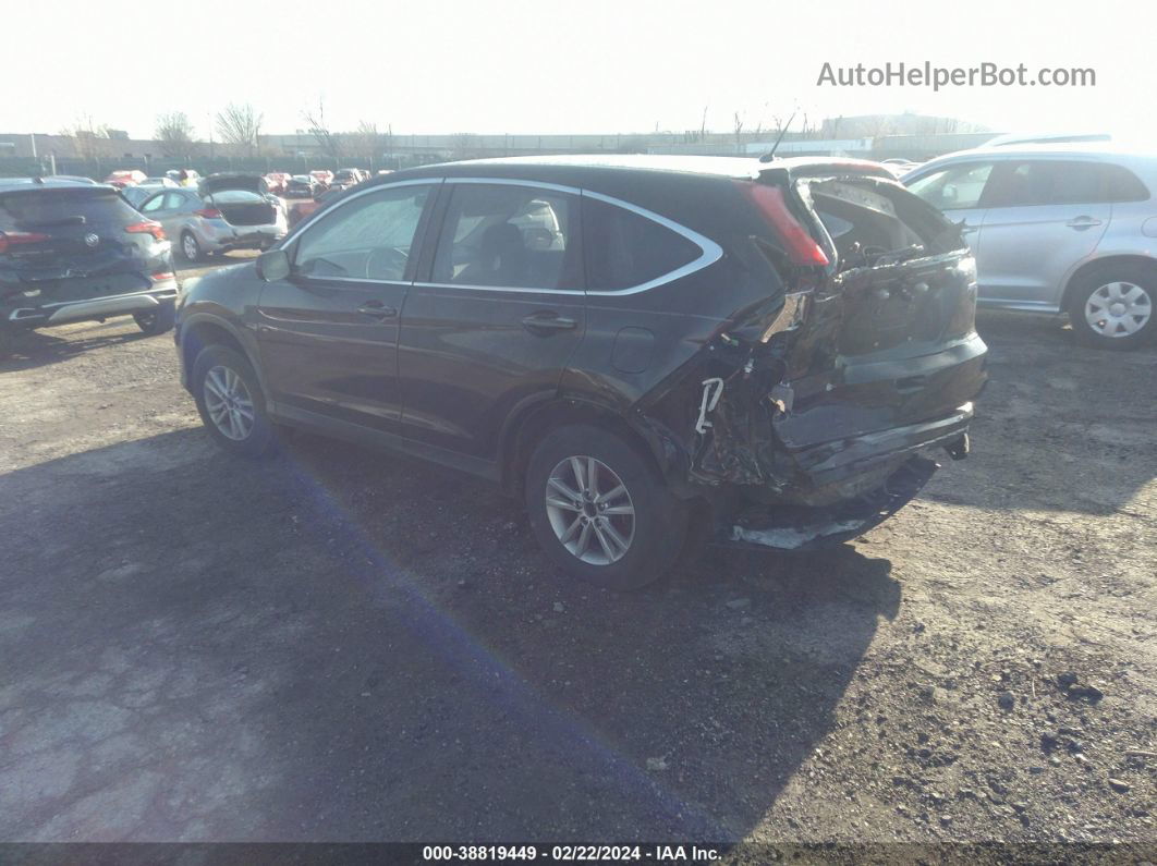 2016 Honda Cr-v Lx Black vin: 2HKRM4H30GH644161